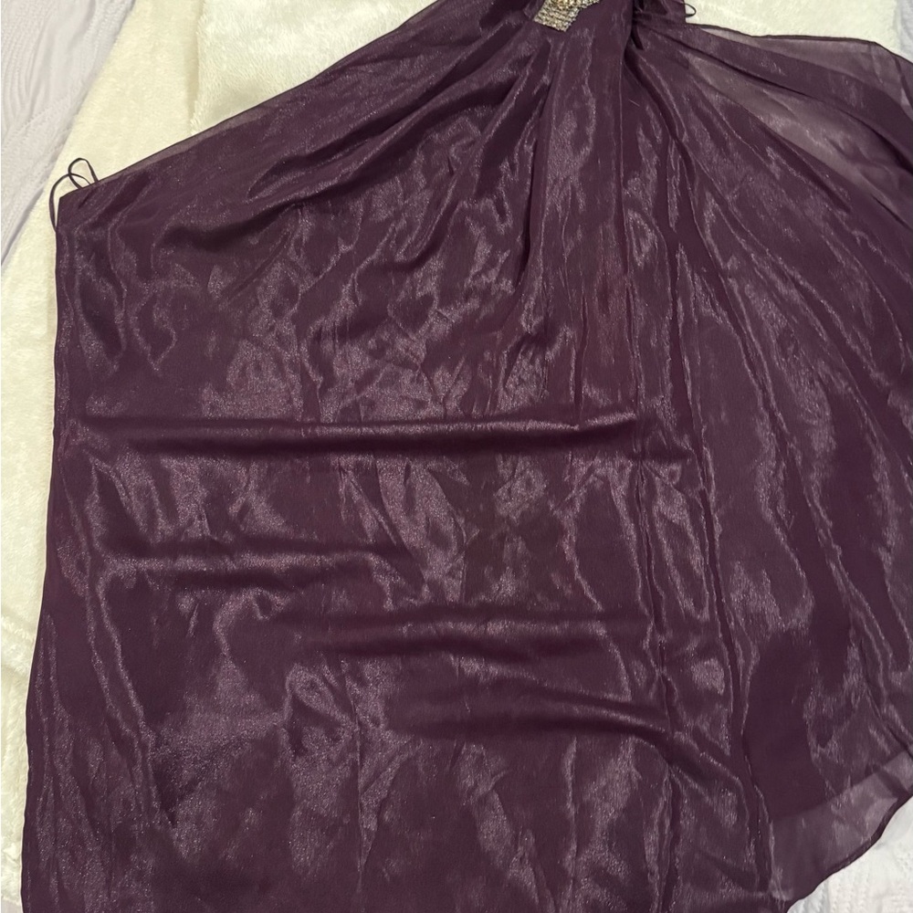 JS Boutique Purple One Shoulder Dress